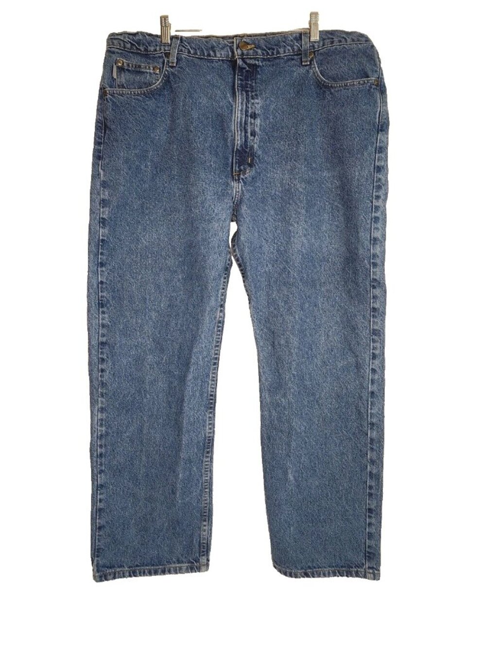 Carhartt Jeans Mens Size 42x30 Relaxed Fit Denim B17DST Work Pants